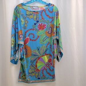 TRINA TURK SWIM COVER TUNIC DRESS size XS